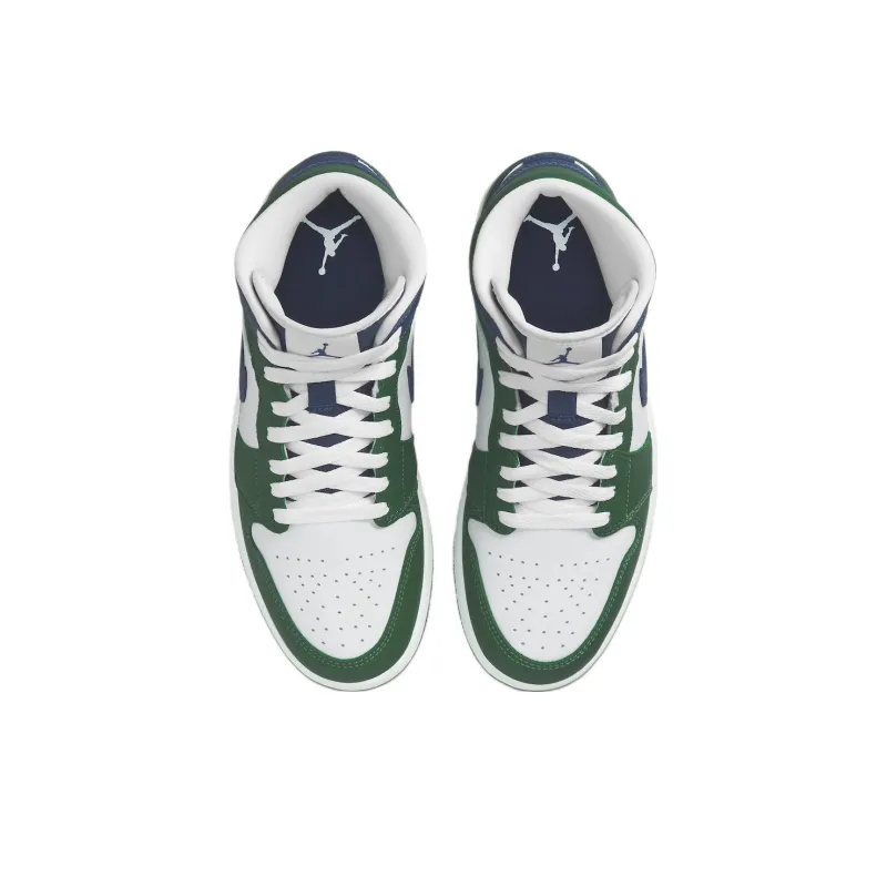 Air Jordan 1 Mid Se 'Noble Green' Women's-3