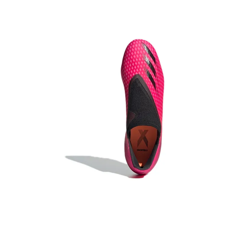 Adidas X Ghosted 3 Laceless Fg Shock Pink-4