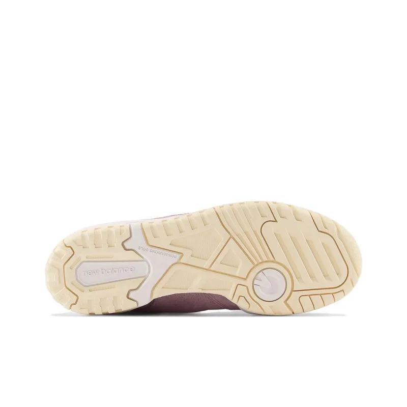 New Balance 550 Lilac Chalk Suede Women's-5