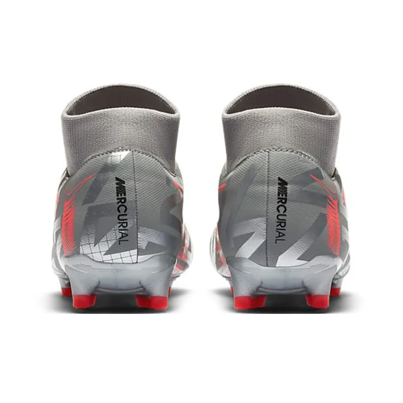 Nike Mercurial Superfly 7 Academy Mg Metallic Grey Crimson-4