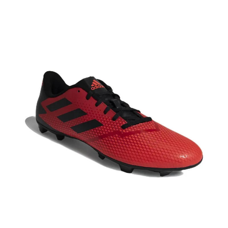 Adidas Artilheira 4 Artilheira 4 Campo Anti-Slip And Wear-Resistant Lightweight Soccer Shoes Red Black-2