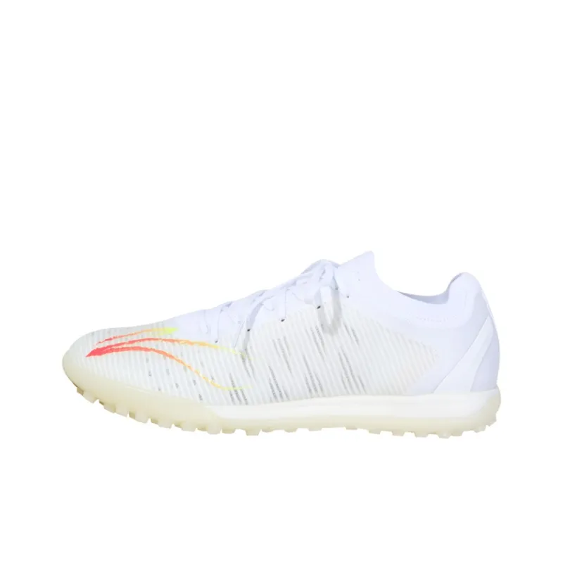 LiNing Shadow Slip-Resistant Breathable Soccer Shoes Standard White-0