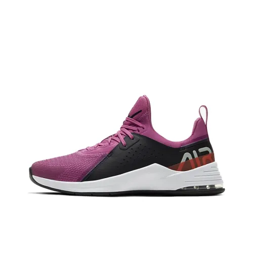 Nike Air Max Bella Training Shoes Women's Low-Top Magic Flamingo Red/Frosty Grass Green/Team Orange/Black