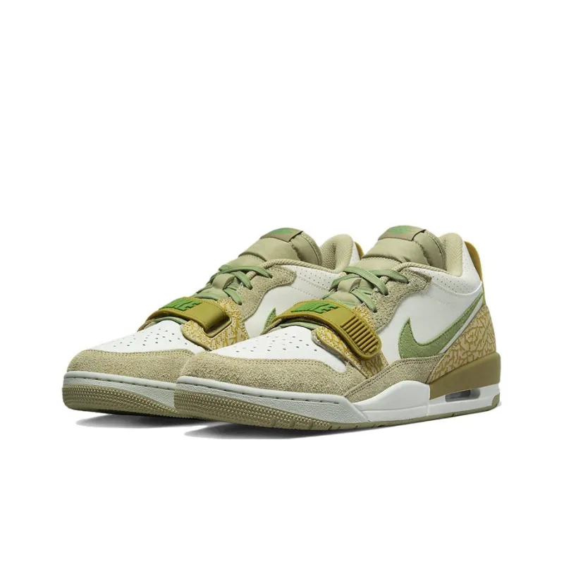 Jordan Legacy 312 Low Golden Moss Alligator-2