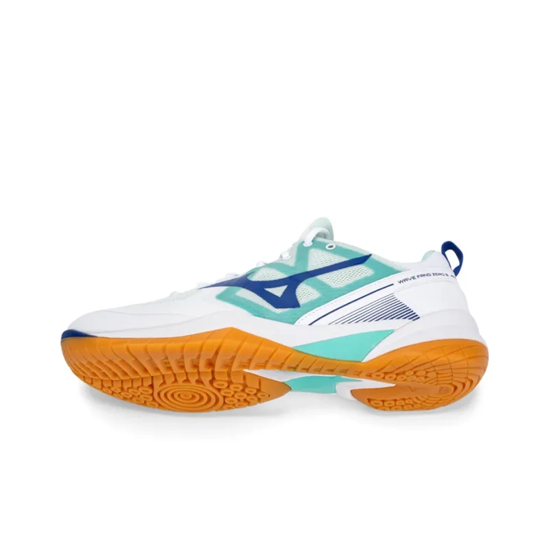 Mizuno Wave Fang Zero 'White Teal Orange'-4