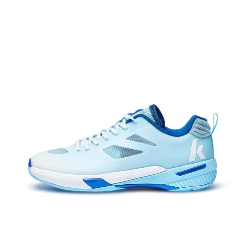Kawasaki Sea Breeze Cushioning Impact Resistant Low Top Everyday Training Shoes Badminton Shoes Unisex Sky Blue
