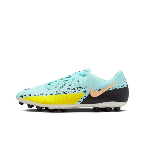 Nike Phantom GT Soccer Shoes Unisex Low-Top Blue/Yellow