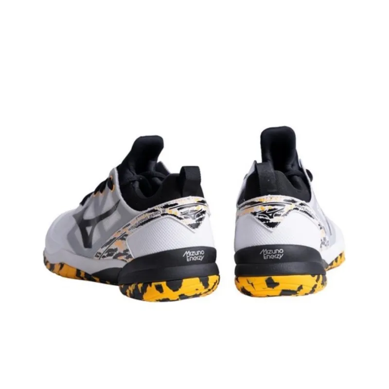 Mizuno Wave Fang Zero 'Black White Yellow'-3