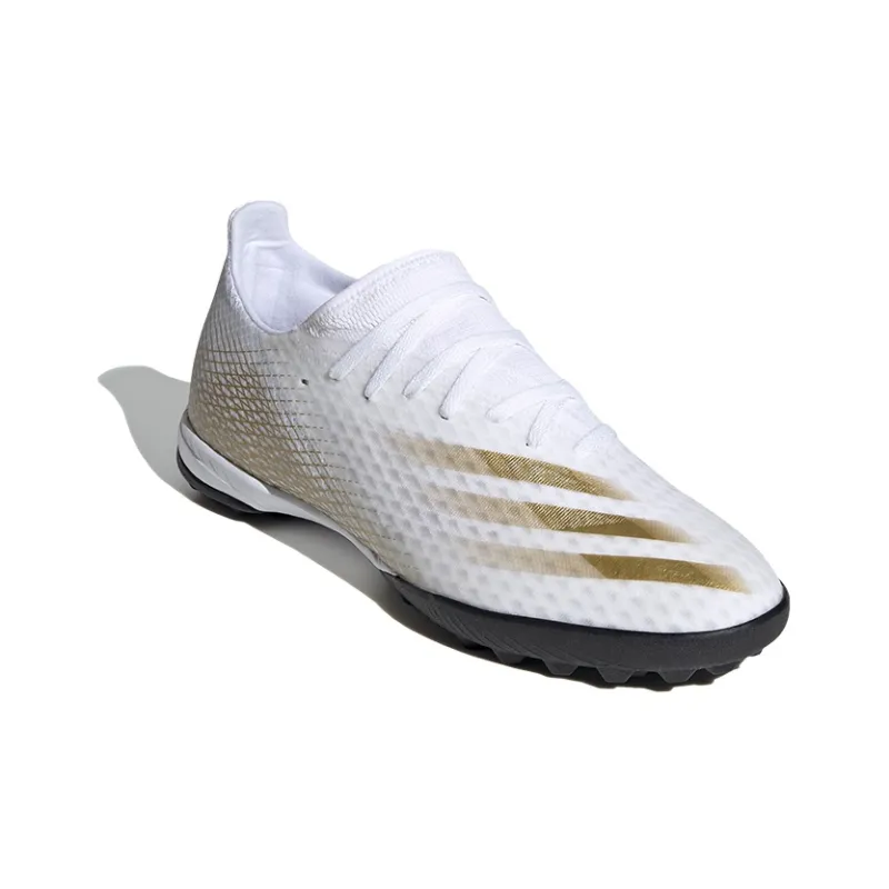 adidas X Ghosted.3 TF 'White Metallic Gold Melange'-2