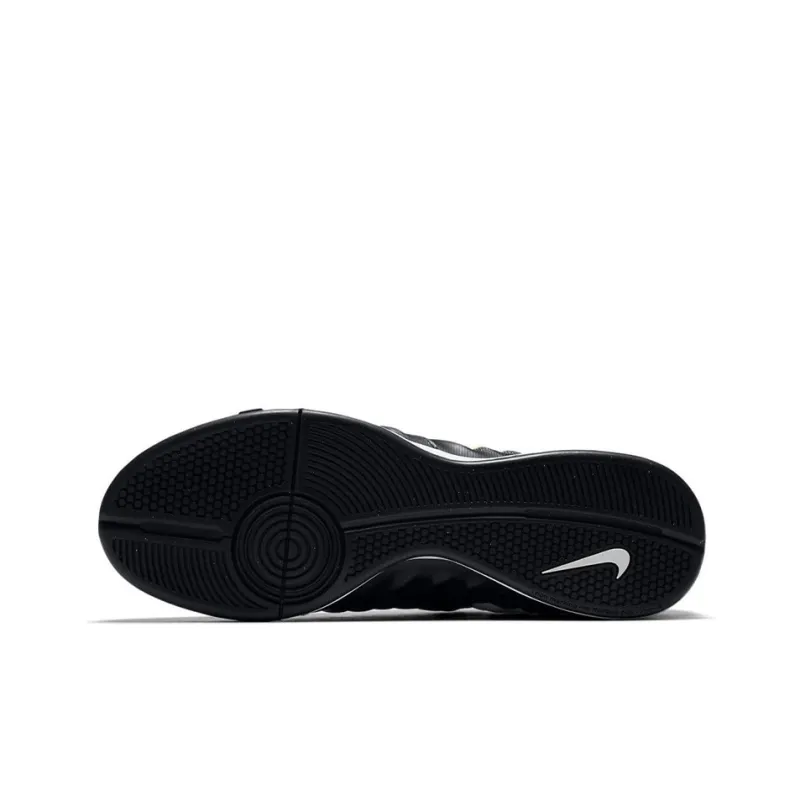 Nike Tiempo IC/IN Indoor Cushioning Anti-Slip And Wear-Resistant Soccer Shoes Black-5