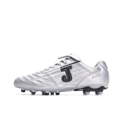 Joma Soccer Shoes Women's Low-Top Silver