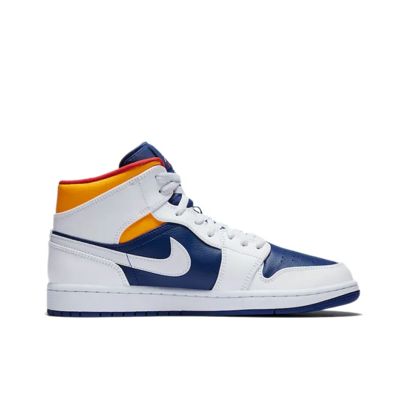 Jordan 1 Mid Royal Blue Laser Orange-1