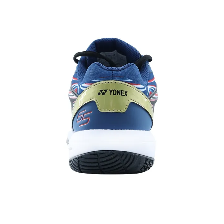 YONEX 65 3 Badminton Shoes Unisex Low Top Black/Blue-3