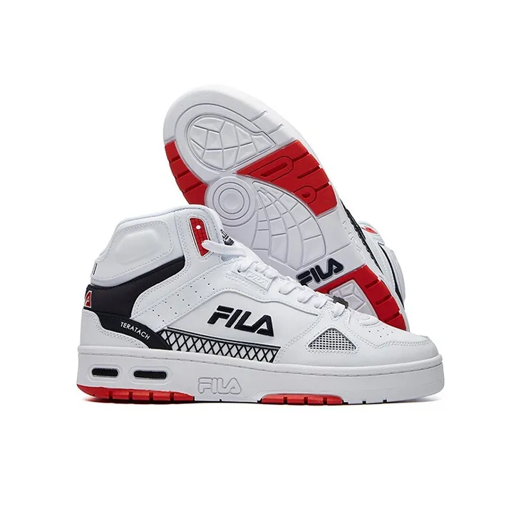 FILA Teratach Mid Top White/Red/Black-5