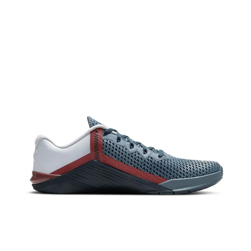 Nike Metcon 6 Cushioning Anti-Slip And Wear-Resistant Low-Top Training Shoes Unisex Blue White Brown-1