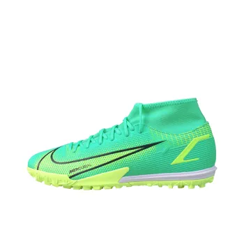 Nike Mercurial Superfly 8 Academy Tf Turf Soccer Shoes 'Blue Neon Green'