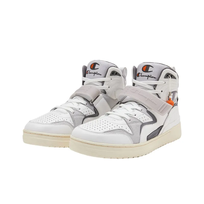 Champion Vintage Basketball Shoes Men High-Top Gray-2