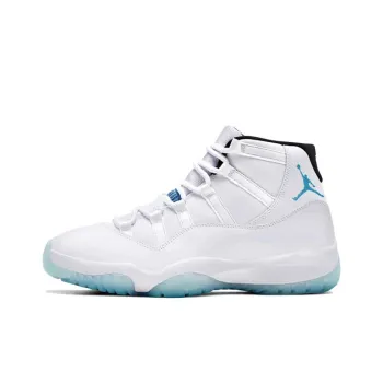 JORDAN Air JORDAN 11 Vintage Basketball Shoes Men High Top White