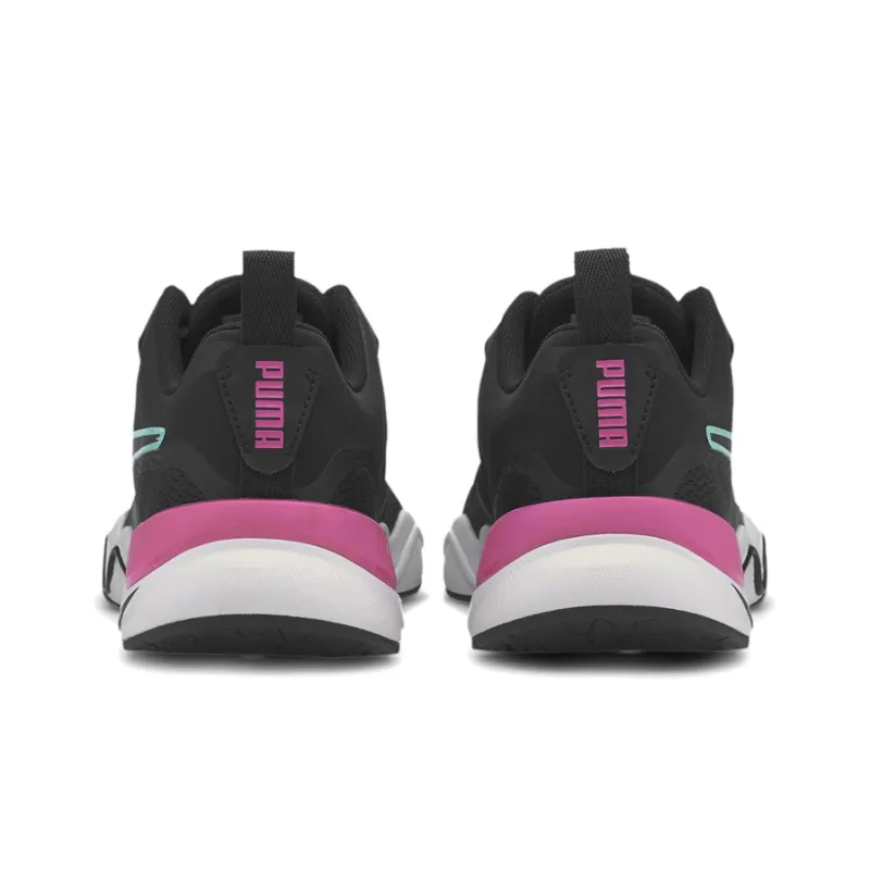 PUMA Zone Xt Running Shoe Black/Pink/Blue Women's-3