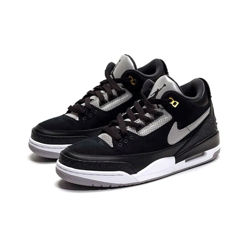 Jordan 3 Retro Tinker Black Cement Gold-2