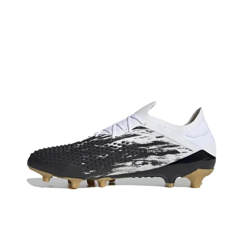 Adidas Predator Mutator 20.1 Soccer Shoes Men Low-Top White/Black/Gold