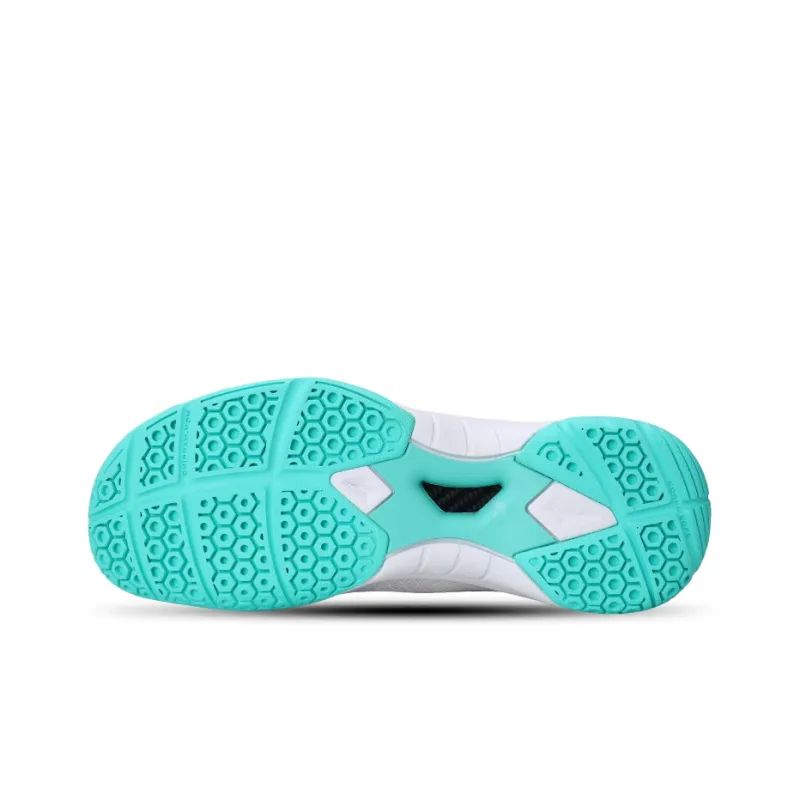 KUMPOO Badminton Shoes Unisex Low Top White-5