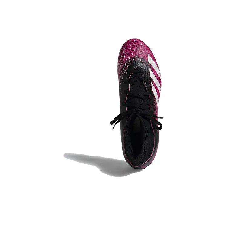 Adidas Predator Freak .4 AG Rubber Short Studs Anti-Slip And Wear-Resistant Lightweight Soccer Shoes Unisex Black Pink-4