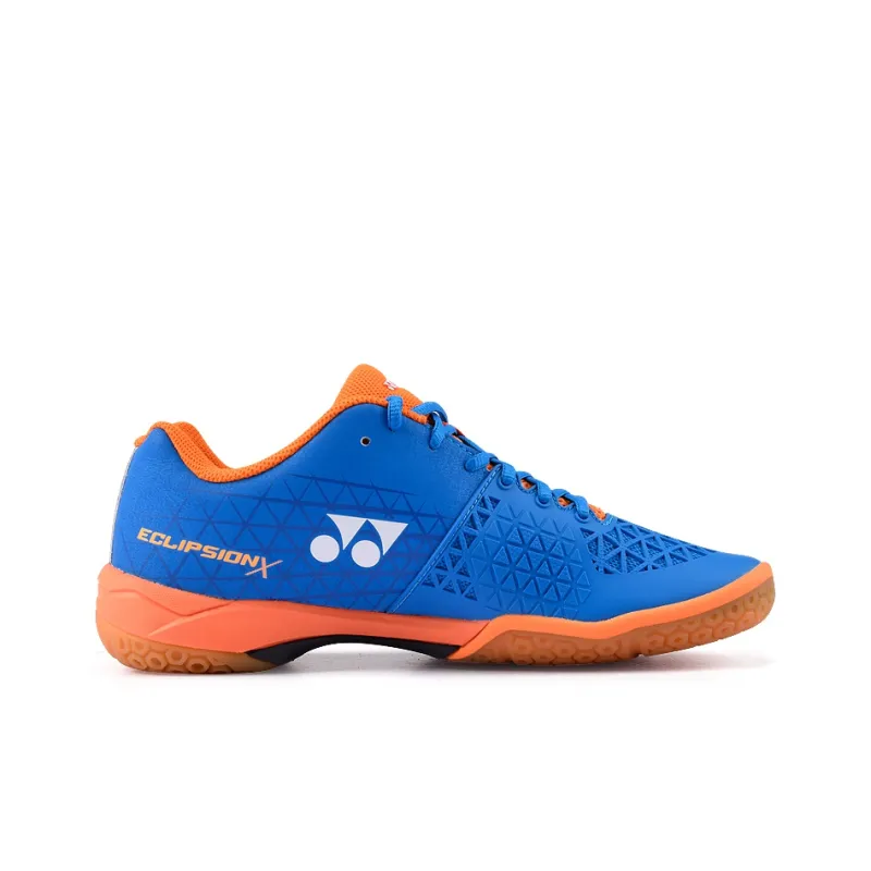 YONEX Badminton Shoes Unisex Low Top Blue Orange-1