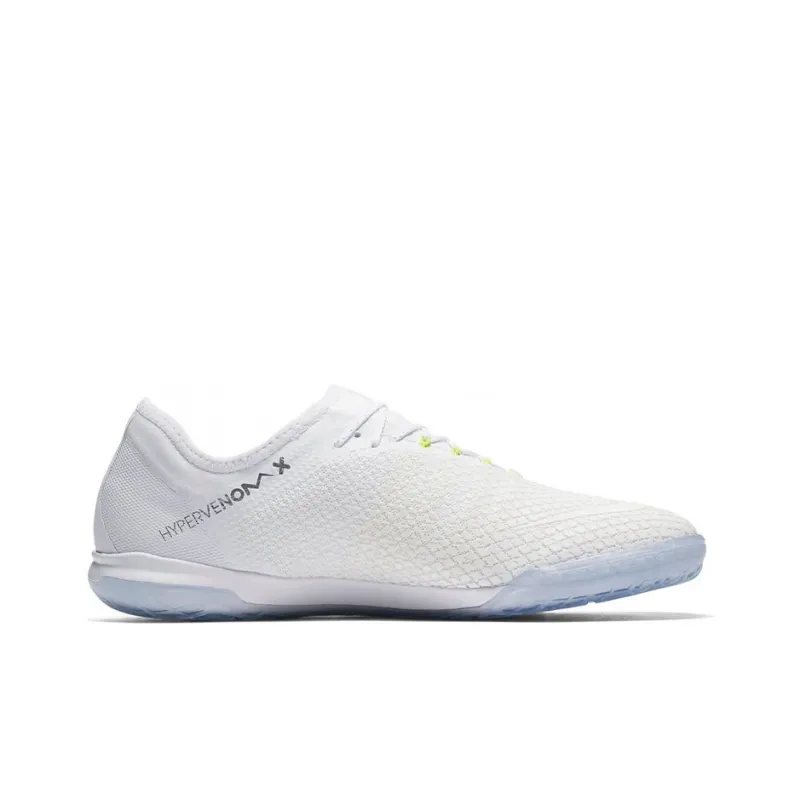 Nike Zoom HypervenomX 3 Pro IC Soccer Shoes Men Low-Top White-1