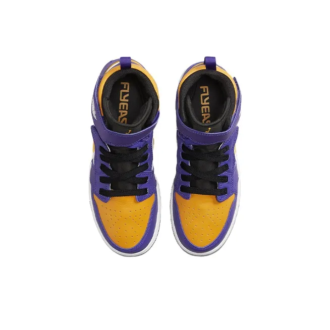 Jordan 1 High FlyEase Lakers GS-3