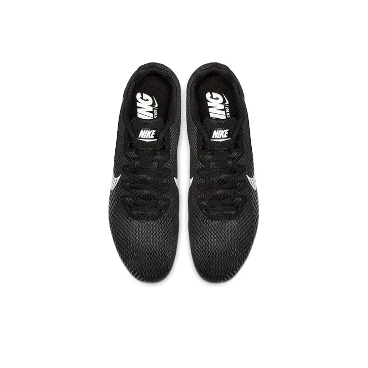 Nike Air Zoom Rival M 9 Spikes 'Black White'-4