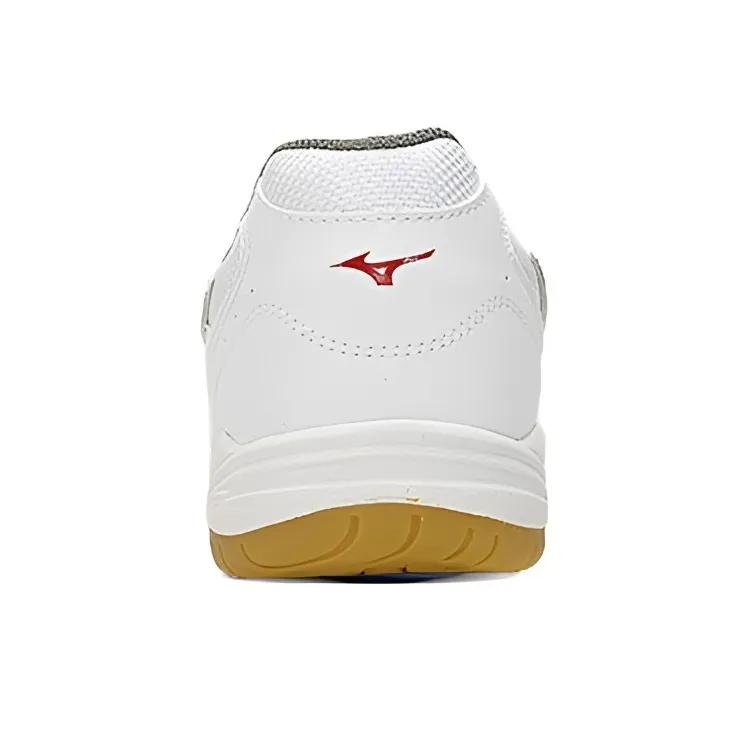 Mizuno Badminton Shoes Unisex Low Top White/Red-3