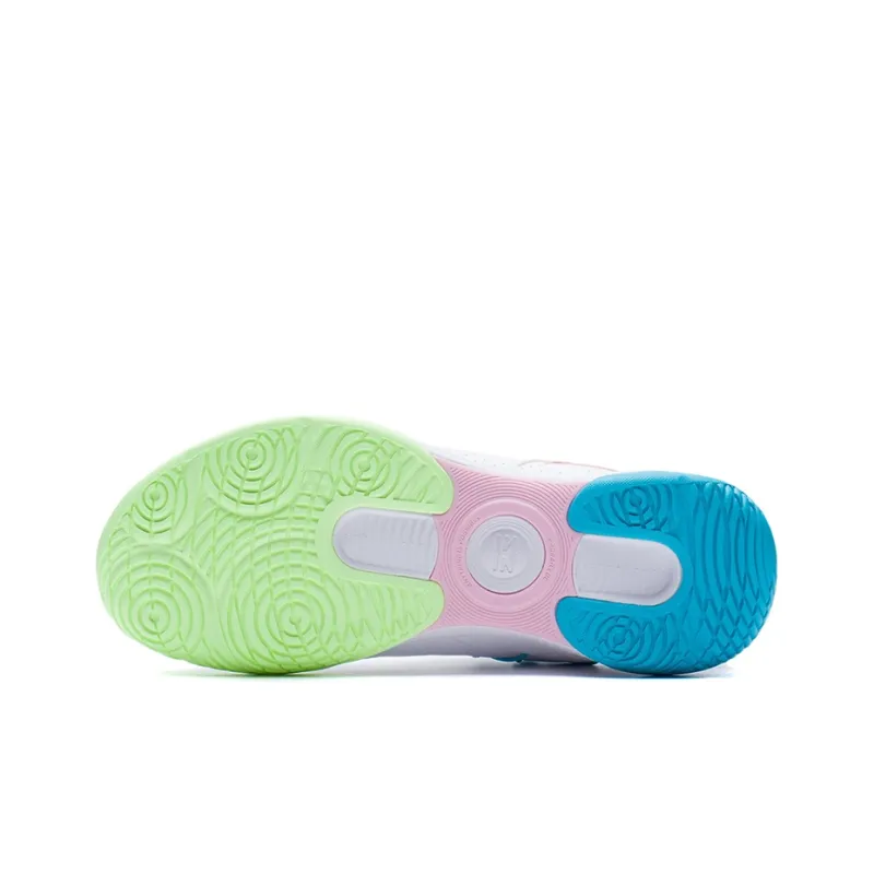 LINING Badminton Shoes Unisex Low Top Standard White/Light Pink-4