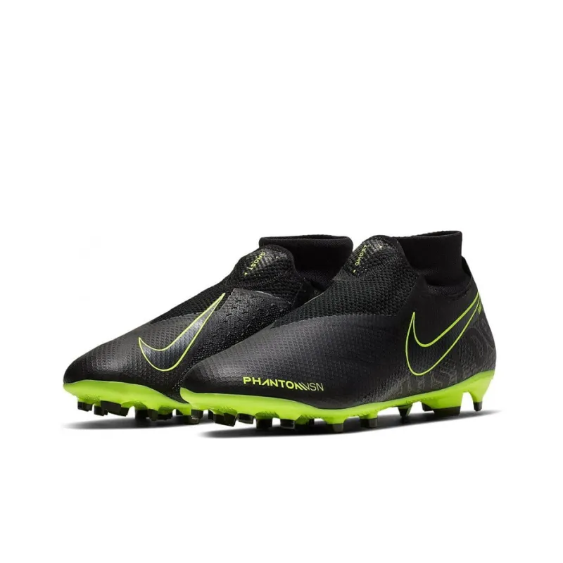 Nike Phantom Vision Pro Df Fg Black Volt-2