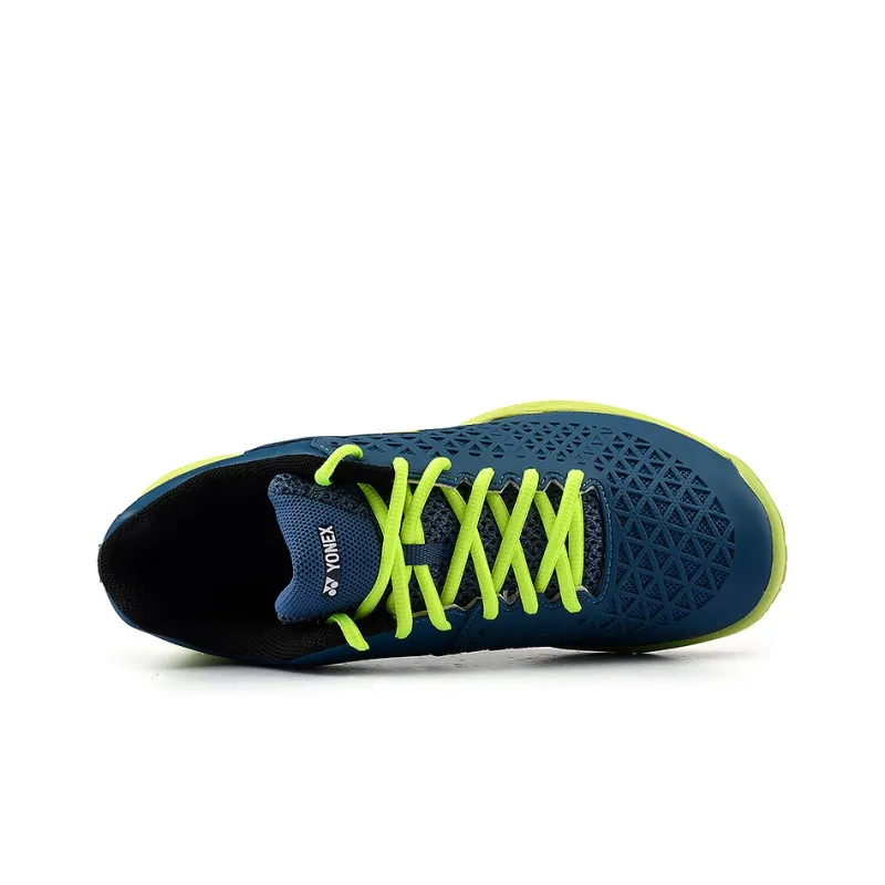 YONEX Badminton Shoes Unisex Low Top Green Yellow-2