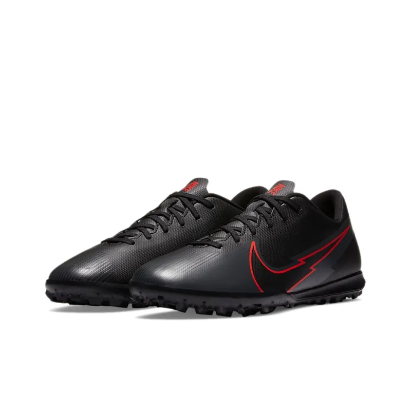 Nike Mercurial Vapor 13 Club Tf Turf 'Black Red'-2
