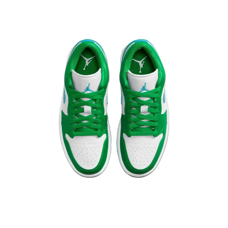 Air Jordan 1 Low 'Lucky Green Aquatone' Women's-3