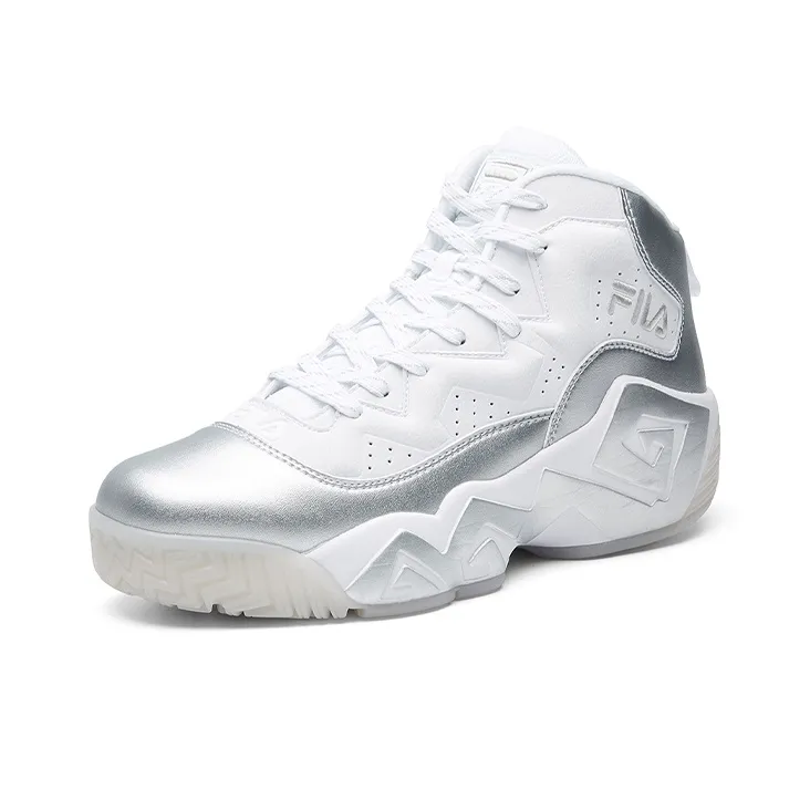 FILA Mb 1 High Baeketball Shoes Red/Gold-1