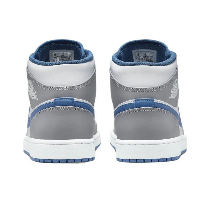 Jordan 1 Mid True Blue-4