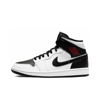 JORDAN 1 Mid Reverse Black Toe Women's