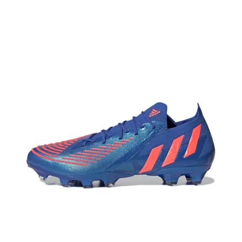 Adidas Predator Edge.1 Soccer Shoes Men Low-Top Blue/Red