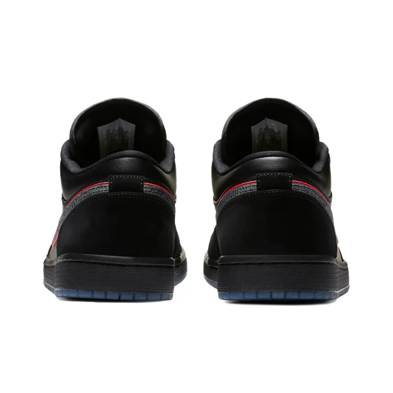 JORDAN 1 Low Black Red Orbit-4