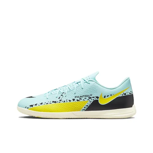 Nike Phantom GT Soccer Shoes Men Low-Top Blue/Yellow