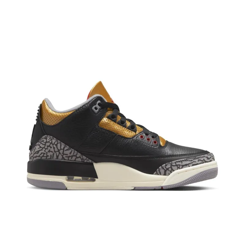 Air Jordan 3 Retro 'Black Gold' Women's-1