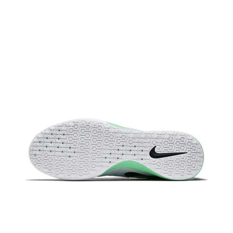 Nike TIEMPOX PROXIMO IC IC/IN Cushioning Anti-Slip And Wear-Resistant Soccer Shoes Men's Gray Green-5