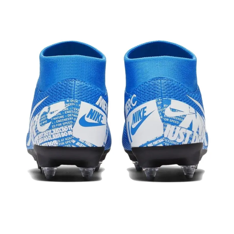 Nike Mercurial Superfly 7 Academy Sg Pro 'Blue White'-4