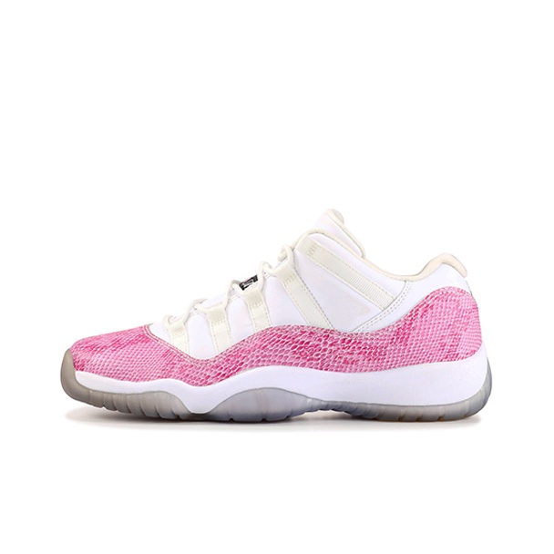 Jordan 11 Retro Low Pink Snakeskin 2013 GS US W 7.5