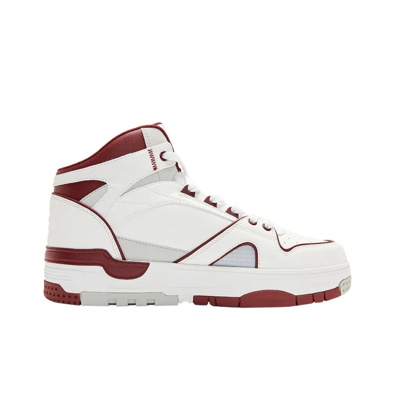 Champion RetroBasket 19 High Top Vintage Basketball Shoes Men's Red White-1