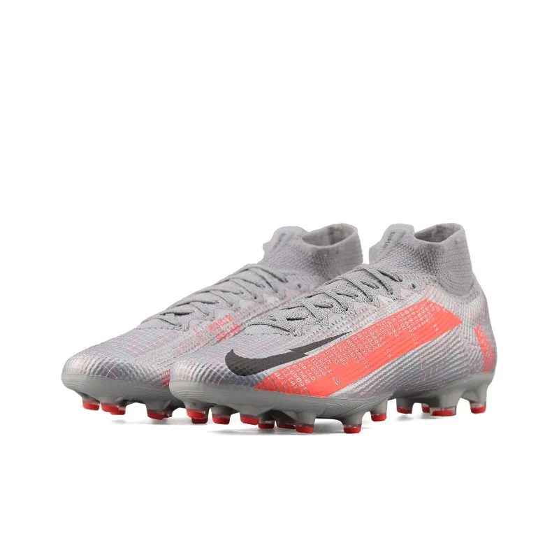 Nike Superfly 7 Elite Ag Pro Metallic Grey Crimson-2