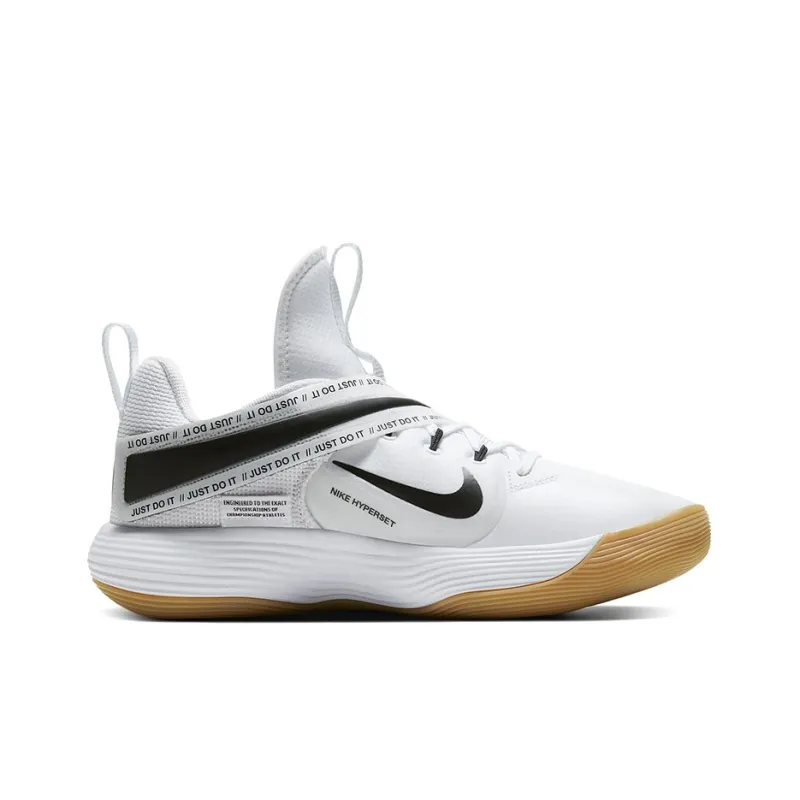 Nike React Hyperset White Black Gum Women's-1